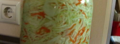 быстрая квашеная капуста. Шаг 7