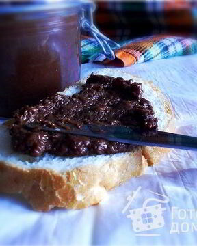 Банановый шоколадный джем