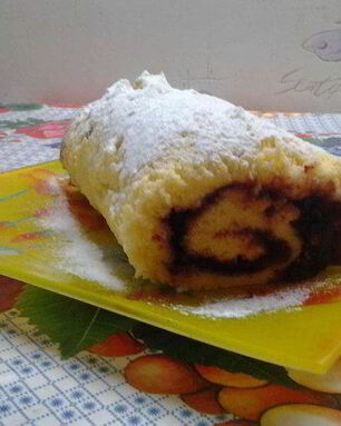 Быстрый рулет с джемом