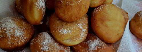 донаты с малиновым джемом. Шаг 8