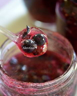 Джем черничный из морозилки