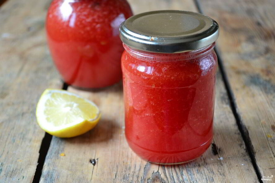 Рецепт джема из арбузной мякоти