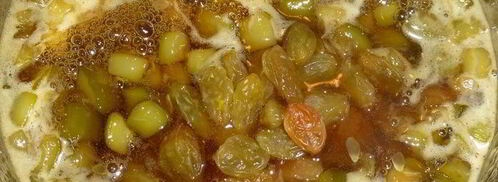 джем из кабачков с изюмом, лимоном и имбирем. Шаг 6