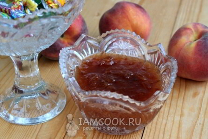 Рецепт джема из персиков