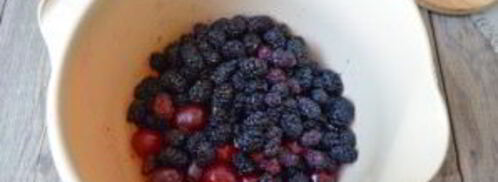 джем из вишни и шелковицы. Шаг 3