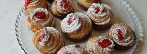 краффины с джемом. Шаг 17