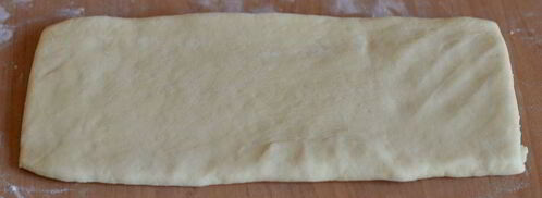 песочные полоски с джемом и орехами. Шаг 3