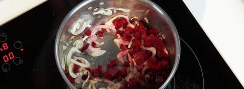 сельдь конфи с пармантье и свекольным джемом. Шаг 6