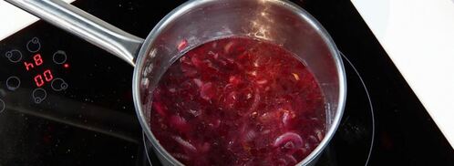 сельдь конфи с пармантье и свекольным джемом. Шаг 7