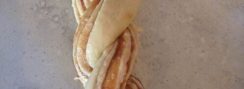 творожная коса с джемом. Шаг 10