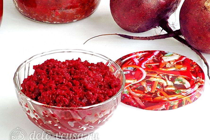 Рецепт икры из свеклы на зиму