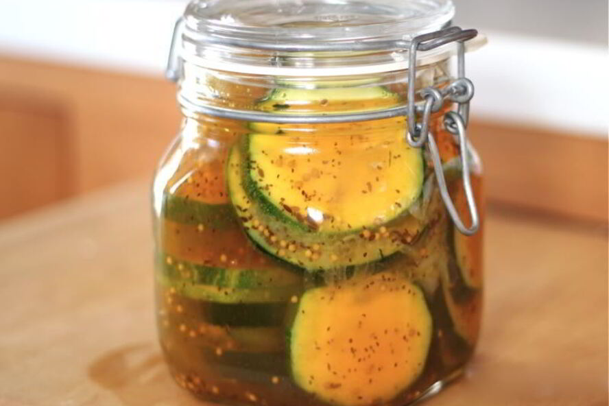 Рецепт кабачков кусочками на зиму