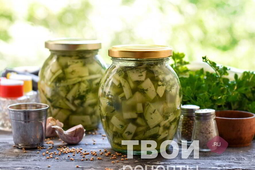 Рецепт кабачков на зиму