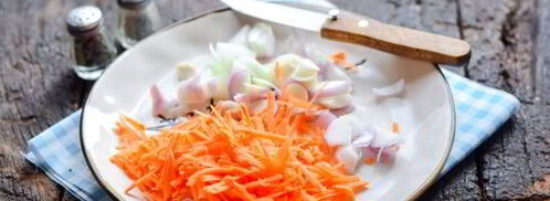 кабачки с луком и морковью на зиму. Шаг 6