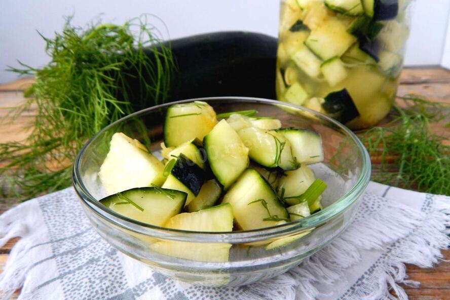 Рецепт кабачков