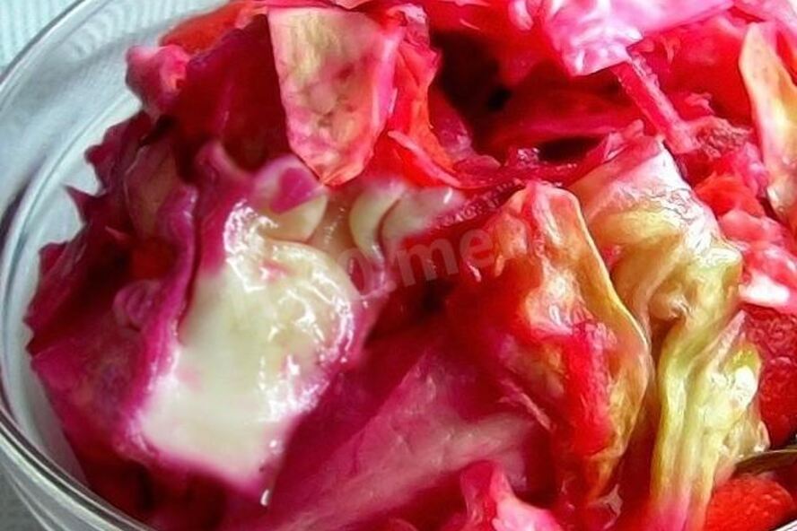 Рецепт капусты пилюска со свеклой на зиму