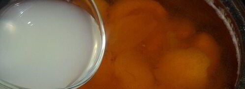 абрикосовый компот с лимонным соком. Шаг 7