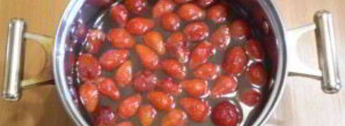 клубничный компот. Шаг 4