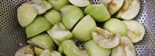 компот из абрикосов и яблок на зиму. Шаг 4