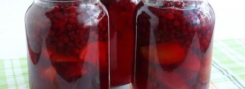 компот из брусники с яблоками на зиму. Шаг 11