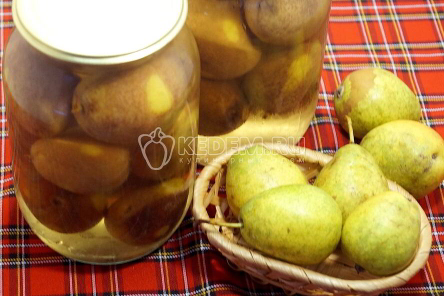 Рецепт компота из груш