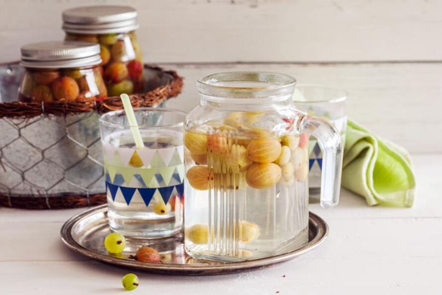 Рецепт компота из крыжовника