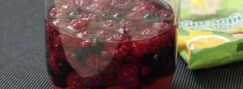 компот из малины и смородины. Шаг 7