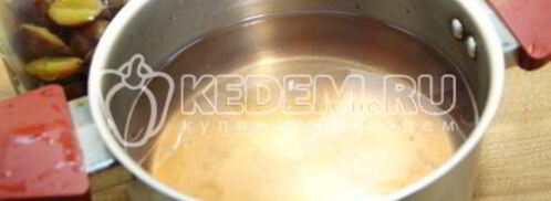 компот из сливы на зиму. Шаг 6