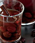 Компот из сухофруктов с шиповником