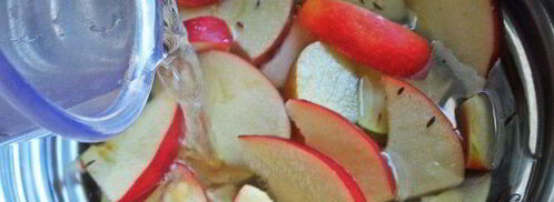 вишнево-яблочный компот. Шаг 3