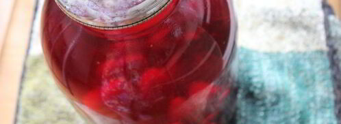 вишневый компот на зиму. Шаг 8