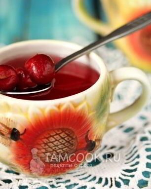 Вишневый компот