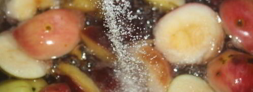 яблочно-грушевый компот с ежевикой. Шаг 4