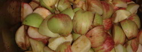 яблочный компот с лаймом и мятой. Шаг 3