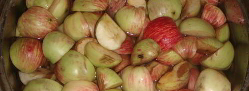 яблочный компот с лаймом и мятой. Шаг 5