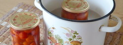 консервированные помидоры черри на зиму. Шаг 10