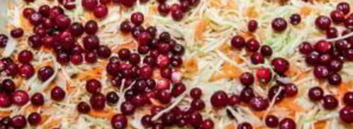 квашеная капуста с клюквой. Шаг 10