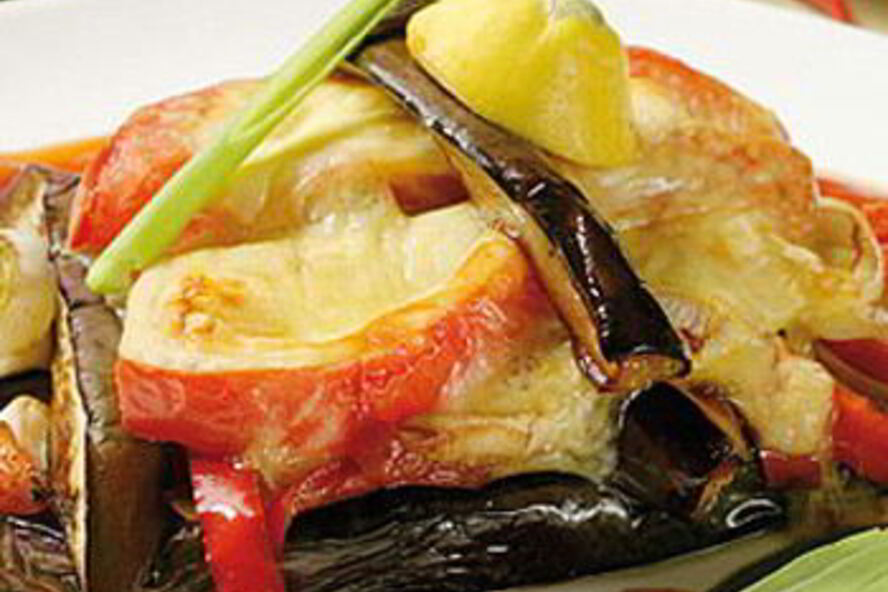 Рецепт баклажанов, запеченных с лечо