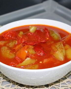 Домашняя закуска Лечо на зиму