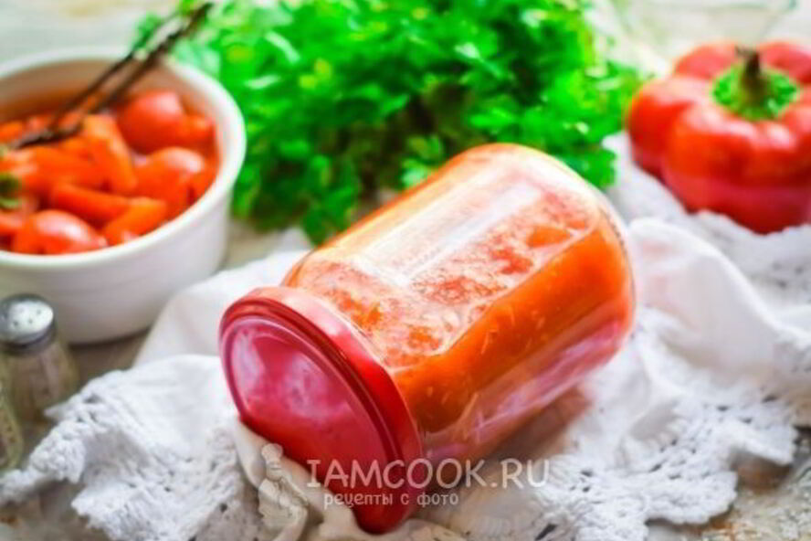 Рецепт лечо без моркови и лука