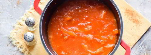 лечо без моркови и лука. Шаг 13