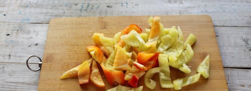 лечо без помидоров на зиму. Шаг 3