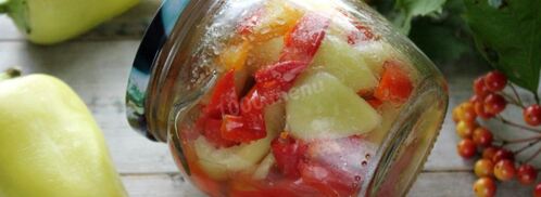 лечо без помидоров на зиму. Шаг 7