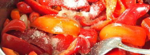 лечо из болгарского перца и помидоров на зиму. Шаг 6