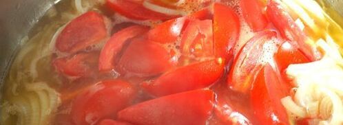 лечо из болгарского перца с помидорами. Шаг 4