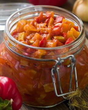 Лечо из кабачков с морковью и помидорами