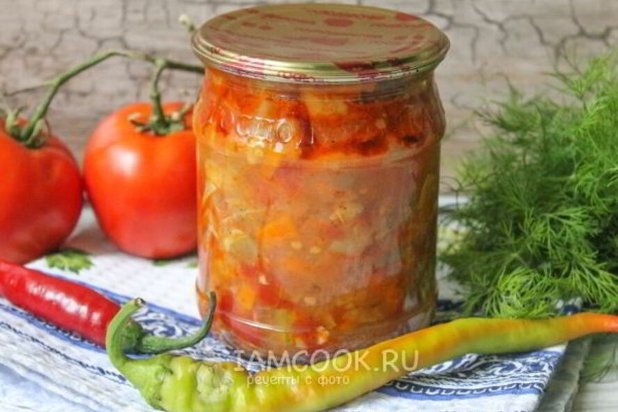 Рецепт лечо из кабачков с помидорами на зиму