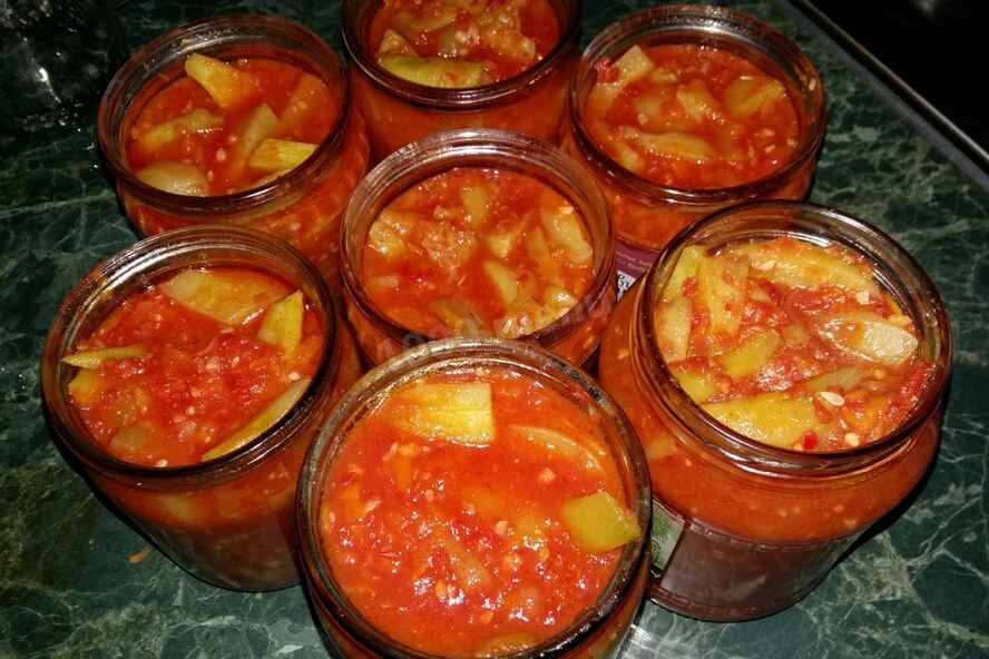 Рецепт лечо из огурцов и болгарского перца на зиму