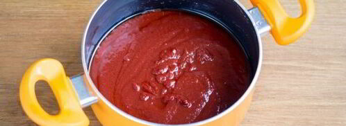 лечо из огурцов на зиму с томатной пастой. Шаг 6