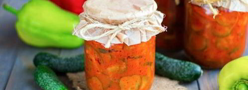 лечо из огурцов на зиму с томатной пастой. Шаг 12